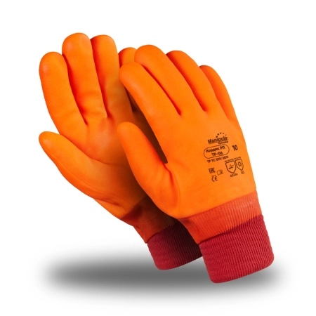 фото перчатки manipula specialist® нордик рп (джерси+пенополиуретан+пвх), tp-06/wg-784
