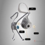 фото полумаска jeta safety 5500p с обтюратором из термопласта (без фильтров)