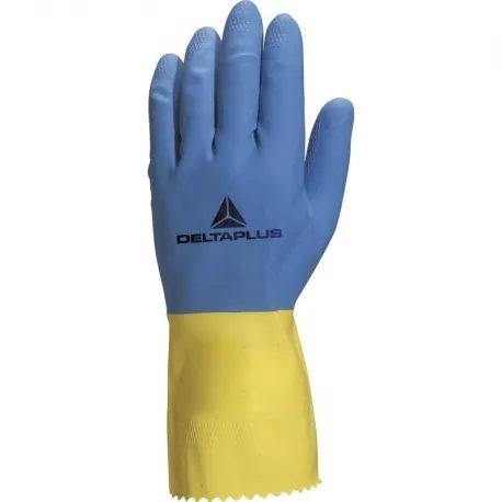 фото перчатки deltaplus™ ve330 (латекс 0,6мм)