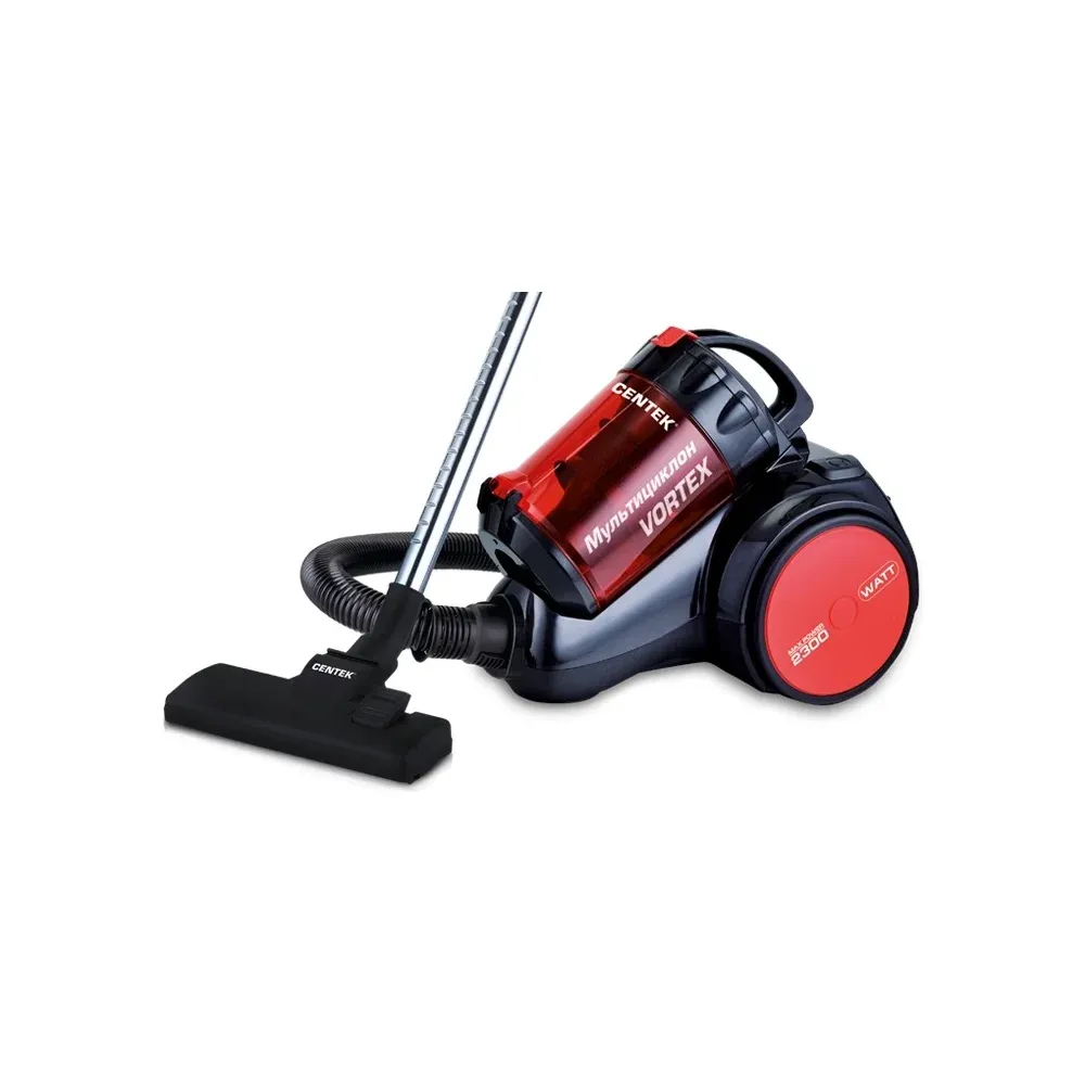 фото пылесос centek ct-2524 black/red